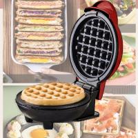 Minimáquina eléctrica para hacer gofres, aparato de cocina con calefacción de doble cara, molde para gofres para desayuno - details 3