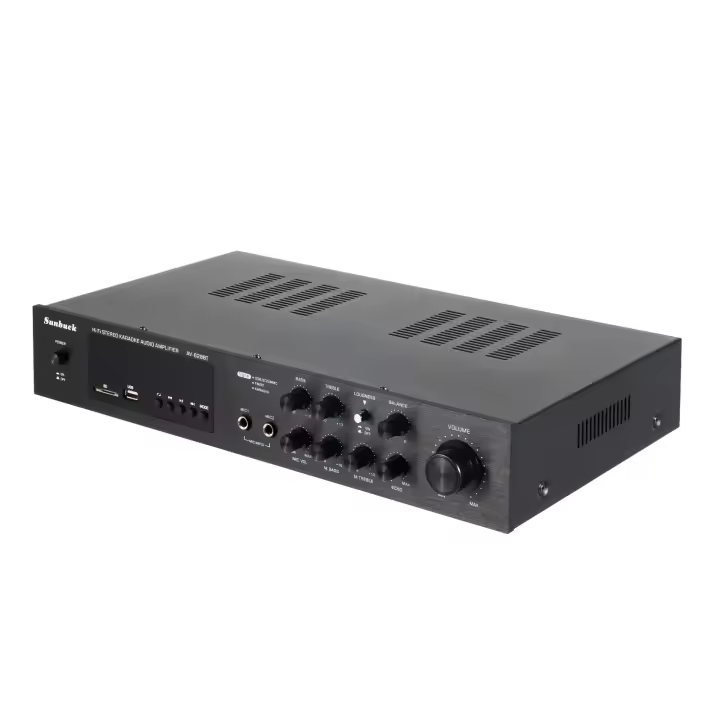AMPLIFICADOR DE POTENCIA Digital de 600W, estéreo, canal de Audio HiFi, USB, FM, Bluetooth + mando a distancia - 1