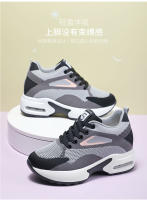 Zapatillas deportivas de gran tamaño para mujer Altura interior de 8cm, suela suave, zapatos de malla, estilo casual - details 2