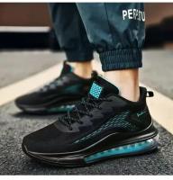 Zapatillas para correr para hombre, zapatillas informales con cojín de aire para primavera y otoño, nueva moda, transpirables, de fondo suave - details 2