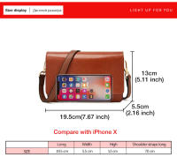 FOXER bolso cruzado de PU para mujer, bolso de hombro de moda de color sólido, bolso de múltiples ranuras - details 5