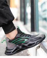 Zapatos de seguridad con punta de plástico para electricista, zapatillas de trabajo ligeras con aislamiento, ANTIPERFORACIONES - details 12