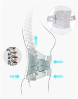 Cinturón ortopédico para hombre y mujer, banda de soporte Lumbar para espalda, turmalina, autocalentamiento, magnético, ancho de cintura, hueso de acero con almohadilla de 3 piezas - details 4