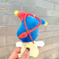 LLavero de payaso de peluche creativo, muñeco de peluche bonito, adorno colgante, llavero de coche, bolso, colgante, regalo - details 11