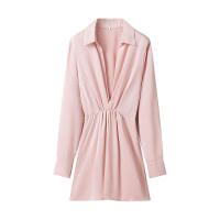 Elegante Vestido de Oficina Mini A-line Cuello de Gola Sólida para Mujeres Primavera 2025 - details 2