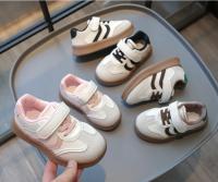 Zapatos deportivos transpirables para niños y niñas, zapatos informales a la moda, suela gruesa, primavera y otoño, nuevos zapatos planos con gancho y bucle, 2024 - details 1
