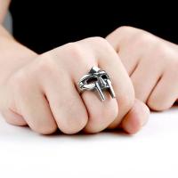 Anillos de Vintage para hombres, Anillo masculino de Gladiador, Faraón Egipcio, accesorios de joyería gótica para fiesta de Hip Hop - details 0