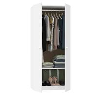PITARCH |   Zapatero Recibidor Mueble Auxiliar Estrecho 2 Puertas para Entrada Blanco, 12 Pares de Zapatos, 82x74x25cm, Colección Tibet - details 9