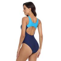 Bañadores deportivos de una pieza para Mujer, de corte alto ahuecado traje de baño, Sexy, Monokini, 2023 - details 16