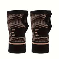 Protector de gimnasio para Crossfit, muñequera deportiva para culturismo, soporte de compresión, vendaje protector de muñeca tejido, 1 ud. - details 12