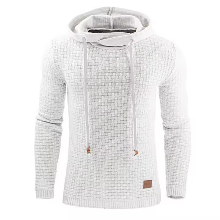 sudadera, suéter deportivo con capucha para hombre, casual, sudadera de color sólido, suéter, casual, - 1