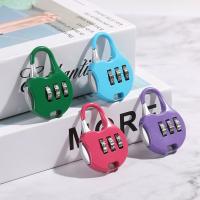 Protector de código de combinación para diario, candado de Metal para maleta de viaje, herramienta de seguridad para equipaje, candado con contraseña, de 3 dígitos Dial, 1 piezas - details 2