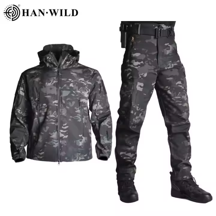 Hanye Shark Skin Uniform Acu uniforme táctico unisex resistente a desgarros - 1