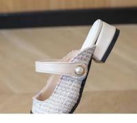 Zapatos de cuero para niñas, calzado de princesa antideslizante, elegante y versátil, de fondo suave, estilo coreano, a la moda, novedad de otoño, 2024 - details 14