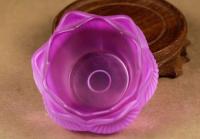 Lámpara de cristal colorido con mantequilla de loto, producto étnico tibetano, juego de 7 lámparas de luz perpetua - details 16