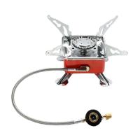 Mini quemador ultraligero portátil, estufa de gas para mochila para acampar al aire libre, camping, senderismo, picnic - details 0