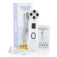 Masajeador Facial de radiofrecuencia, máquina de estiramiento Facial, terapia de fotones Led, dispositivo de belleza antiarrugas de microcorriente - details 11
