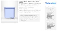 Waterdrop Filtro de Agua de Repuesto Compatible con Philips® AquaClean® CA6903/10 CA6903/22 CA6903 Filtro de Cal, Reduce el Contenido de Cal (6) - details 1