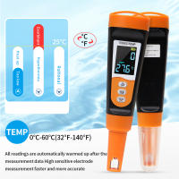 Probador de calidad del agua 3 en 1, medidor Digital de alta precisión TDS/EC/temperatura para piscinas, Detector de calidad del agua de acuario con voz - details 15