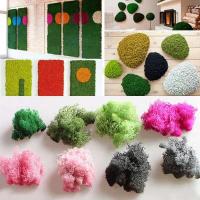 Plantas verdes artificiales de 10/50g, musgo eterno, manualidades DIY, césped, jardín, decoración del hogar, mini país, hierba, plantas falsas - details 6