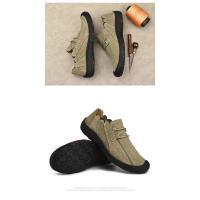 Nuevos zapatos planos casuales para hombres, zapatos de cuero genuino hechos a mano para hombres, mocasines cómodos, mocasines transpirables, zapatillas de deporte para hombres al aire libre - details 20