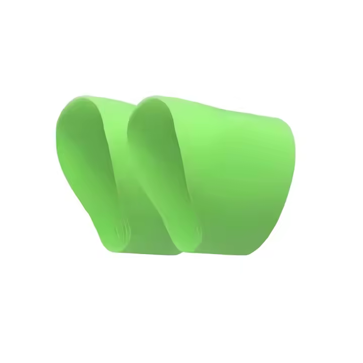 Bandas de encaje de fútbol de silicona, cubierta fija para entrenamiento de fútbol, ​​cubiertas para cordones, cubierta elástica antideslizante para tacos de fútbol, ​​para jóvenes y adultos - 1