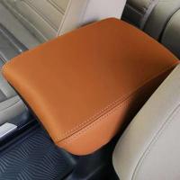 Decoración de apoyabrazos de cuero para CRV CR-V 2017-2021 Cubierta central de MicroCovered - details 4
