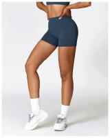 Pantalones Cortos de Yoga de Cintura Alta Leggings Deportivos Suaves para Mujeres - details 5