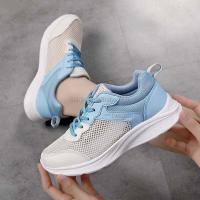 Zapatos deportivos informales de lona con cordones para mujer, calzado deportivo de corte veraniego, talla 42, alta calidad, 2025 # - details 10