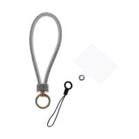 Cordón para teléfono móvil con diamantes de imitación, cuerda colgante ostentosa, correa para la muñeca, cordón de diamante de mano brillante, adornos colgantes - details 10