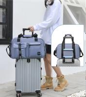 Bolso grande para Fitness, bolso deportivo para mujer, zapatos secos y húmedos, bolsillo, bandolera de un solo hombro, natación, Yoga, gimnasio, mochila de viaje - details 10