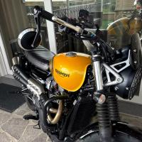 Kit de espejos retrovisores laterales para manillar de aleación de aluminio CNC para motocicleta, Kit de espejo final para Triumph Street Triple S 765 765RS 765R Bobber T120 Daytona 660 675 T120 T100, etc. - details 3