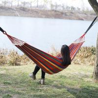 Hamaca de Camping para Jardín al Aire Libre con Correas para Colgar en el Árbol, Hamaca Duradera con Capacidad de Hasta 450 Libras, Hamaca Portátil con Bolsa de Viaje Perfecta para Acampar en Patio, Exterior/Interior (102,36 x 31,5 Pulgadas) - details 4