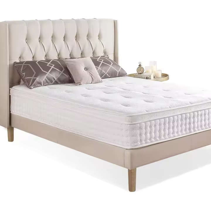 Colchón Híbrido de Espuma Memory 90x190 cm Altura de 30cm Certificado OEKO-TEX - 1
