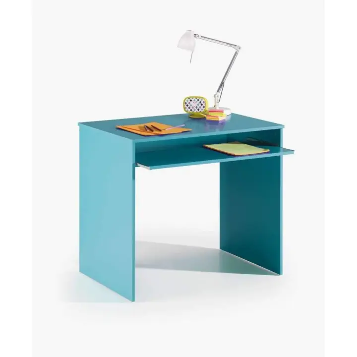 Mesa de Ordenador Extraíble Diseño Juvenil para Hogar y Oficina Medidas 90 cm x 54 cm x 79 cm - 1