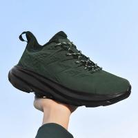 Zapatillas de Correr Antideslizantes de Cuero Nubuck Calzado Deportivo Casual para Hombres - details 23