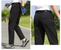 Pantalones de trabajo tipo cargo ligeros e impermeables, secado rápido, bolsillos para senderismo, pesca, carreteras, camping - details 10