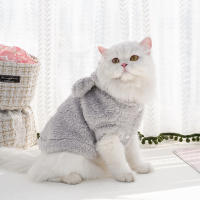 Ropa De Invierno Para Perros Y Gatos Con Orejas De Conejo Y Capucha De Algodón Suave Caliente Ropa De Otoño Y Invierno Para Mascotas - details 10