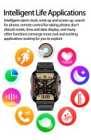 Nuevo reloj inteligente para hombres, con llamada inalámbrica, más de 100 Modos Deportivos,Monitor de Ritmo Cardíaco y Sueño - details 19