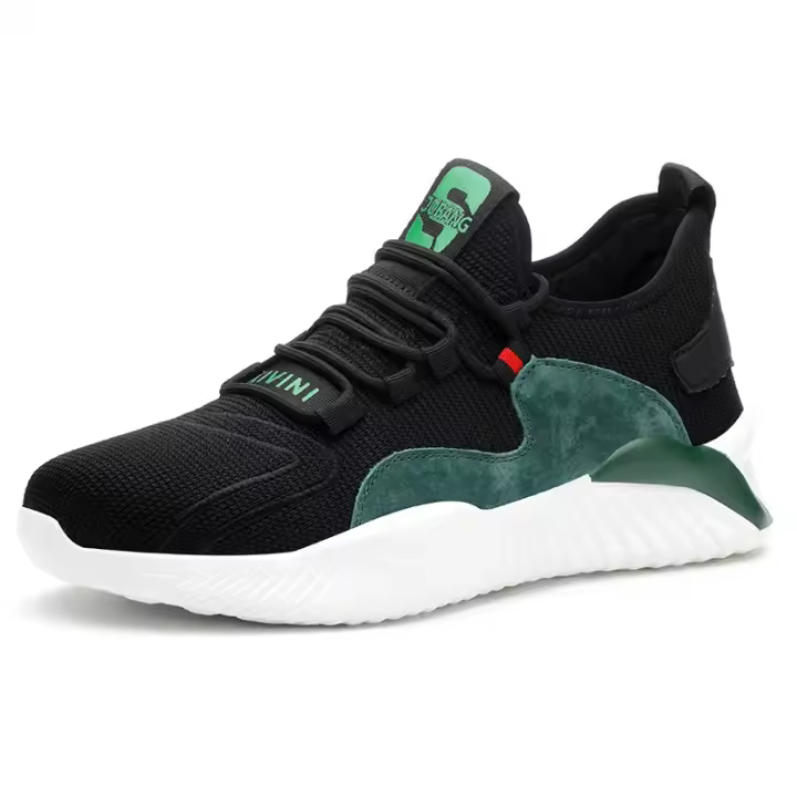 Zapatillas de seguridad informales para hombre, zapatos de trabajo con punta de acero, antigolpes, ANTIPERFORACIONES, indestructibles, botas protectoras - 1