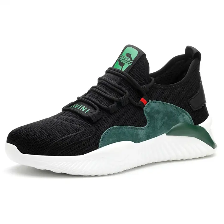 Zapatillas de seguridad informales para hombre, zapatos de trabajo con punta de acero, antigolpes, ANTIPERFORACIONES, indestructibles, botas protectoras - 1