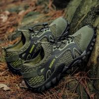 Zapatillas de Correr de Sendero Premium Impermeables Calzado de Montañismo y Agua Antideslizante para Hombres Secado Rápido, Diseño Distintivo - details 17