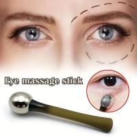 Masajeador de Ojos de Aleación de Oro Herramienta de Cuidado de la Piel Delgada para Redefinir Arrugas Aplicador de Crema de Ojos - details 3