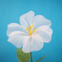 Nuevos accesorios de tiro artificiales de glorias de la mañana de imitación grandes, flores de gasa, cabeza de flor de paisajismo de boda de alta calidad para exteriores - details 1