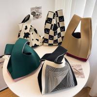 Nuevo Bolso de Moda para Mujer Bolso de Mano Casual de Lana Tejida Multicolor con Estilos Variados - details 50