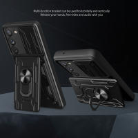 Funda con soporte y ranura para tarjeta para Samsung Galaxy S25, S24, S23 Ultra, S22, S21 FE, A16, A15, A14, A54, Note 20, Ultra, protección de cámara - details 0