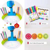 Tablero de Dibujo Proyector Multifuncional Juguete Educativo para Niños - details 6
