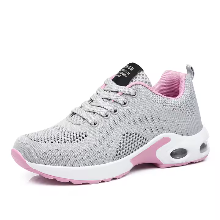 Gran oferta de zapatillas de deporte para mujer, zapatillas para correr con fondo suave y cojín de aire, zapatillas de tenis transpirables de malla para exteriores, zapatillas deportivas cómodas - 1