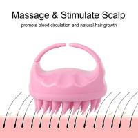 Gel de masaje del cuero de silicona, cepillo de champú, gel de ducha - details 8