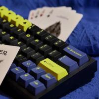 Juego de 163 teclas G Night Runner, teclas ABS de doble disparo, teclas de perfil Cherry para Alice HHKB GH60 Keychron Anne GK64 - details 1